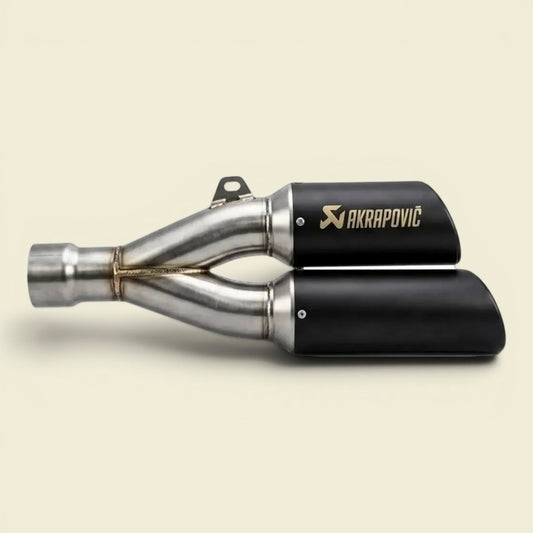 Exhaust Akrapovhic Double Tip