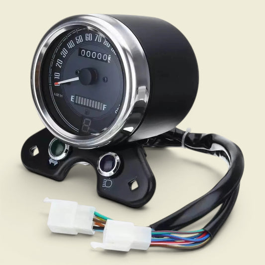 Meter LED Digital Plus Analog Round